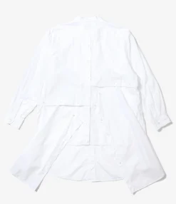 LB Shirt - White 100's 2Ply Broadcloth