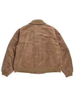 LL Jacket - Khaki Polyester Fake Suede