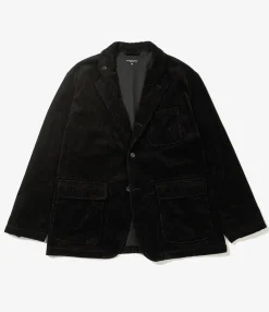 Loiter Jacket - Black Cotton 8W Corduroy