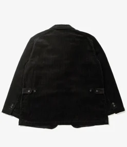Loiter Jacket - Black Cotton 8W Corduroy