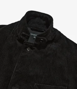 Loiter Jacket - Black Cotton 8W Corduroy