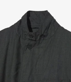 Loiter Jacket - Charcoal Tropical Wool