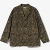 Loiter Jacket - Nepenthes Special - Black Cotton Paisley Print
