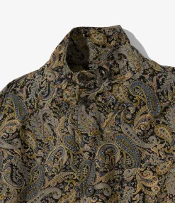 Loiter Jacket - Nepenthes Special - Black Cotton Paisley Print