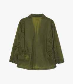 Loiter Jacket - Olive Nylon Micro Ripstop