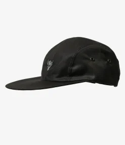 Long Bill Cap - Black - C/PE Twill