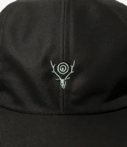 Long Bill Cap - Black - C/PE Twill