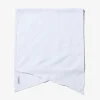 Long Scarf - White Handkerchief Linen