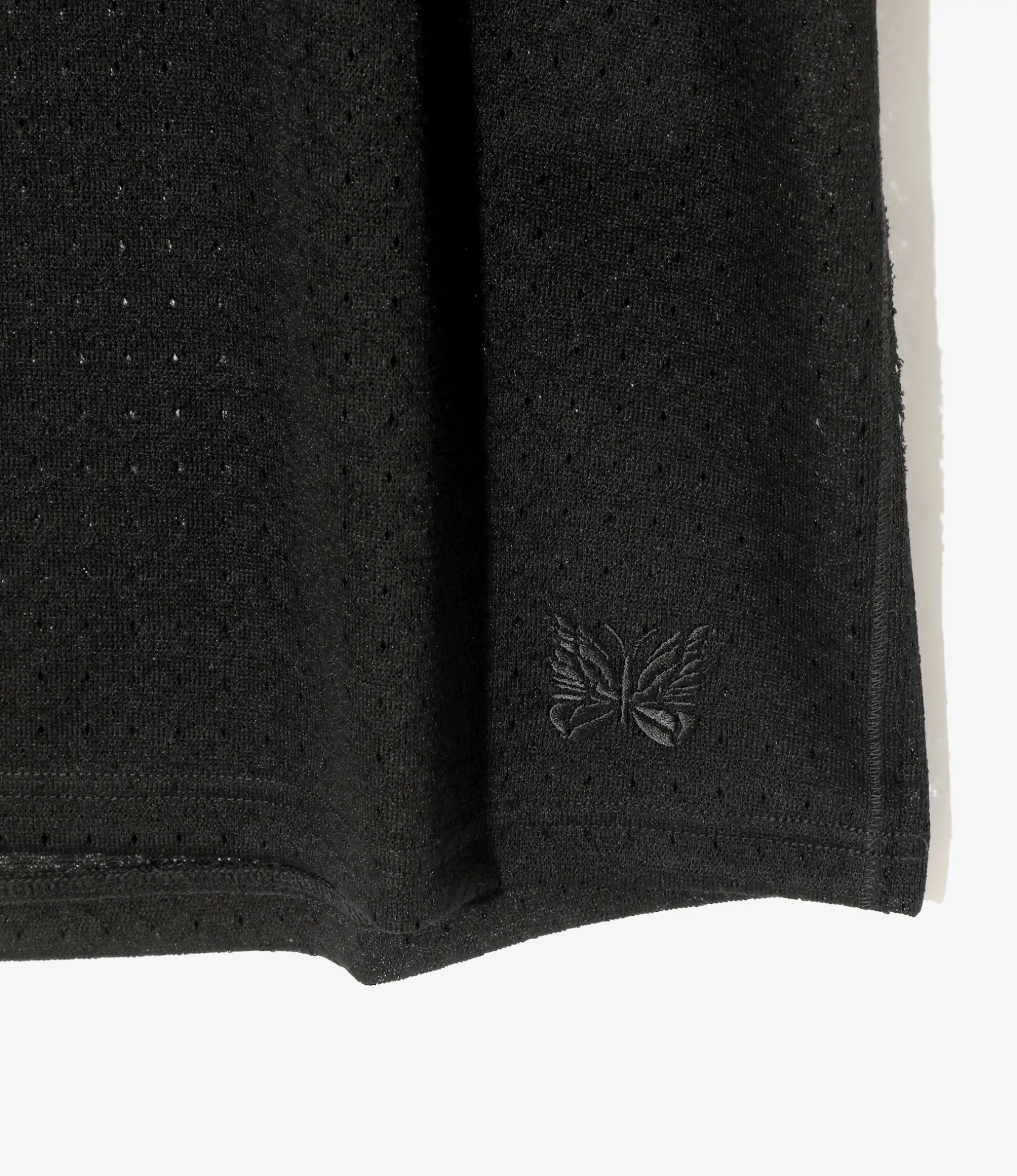 L/S U-Neck Tee - Black - R/PE Russell