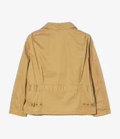 M41 Jacket - Khaki Cotton Superfine Poplin