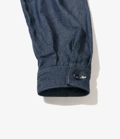 MC Shirt Jacket - Indigo industrial 8oz Denim