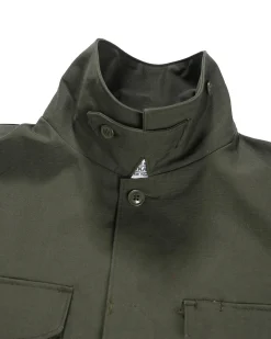 MC Shirt Jacket - Olive Heavyweight Cotton Ripstop