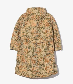 MG Coat - Brown Polyester Leopard Print