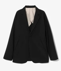 Miles Jacket - Black - Poly Cloth