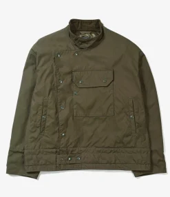Moto Jacket - Olive CP Weather Poplin