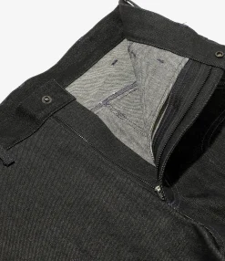 Motor Cycle Pant - Black - 13.5oz Denim
