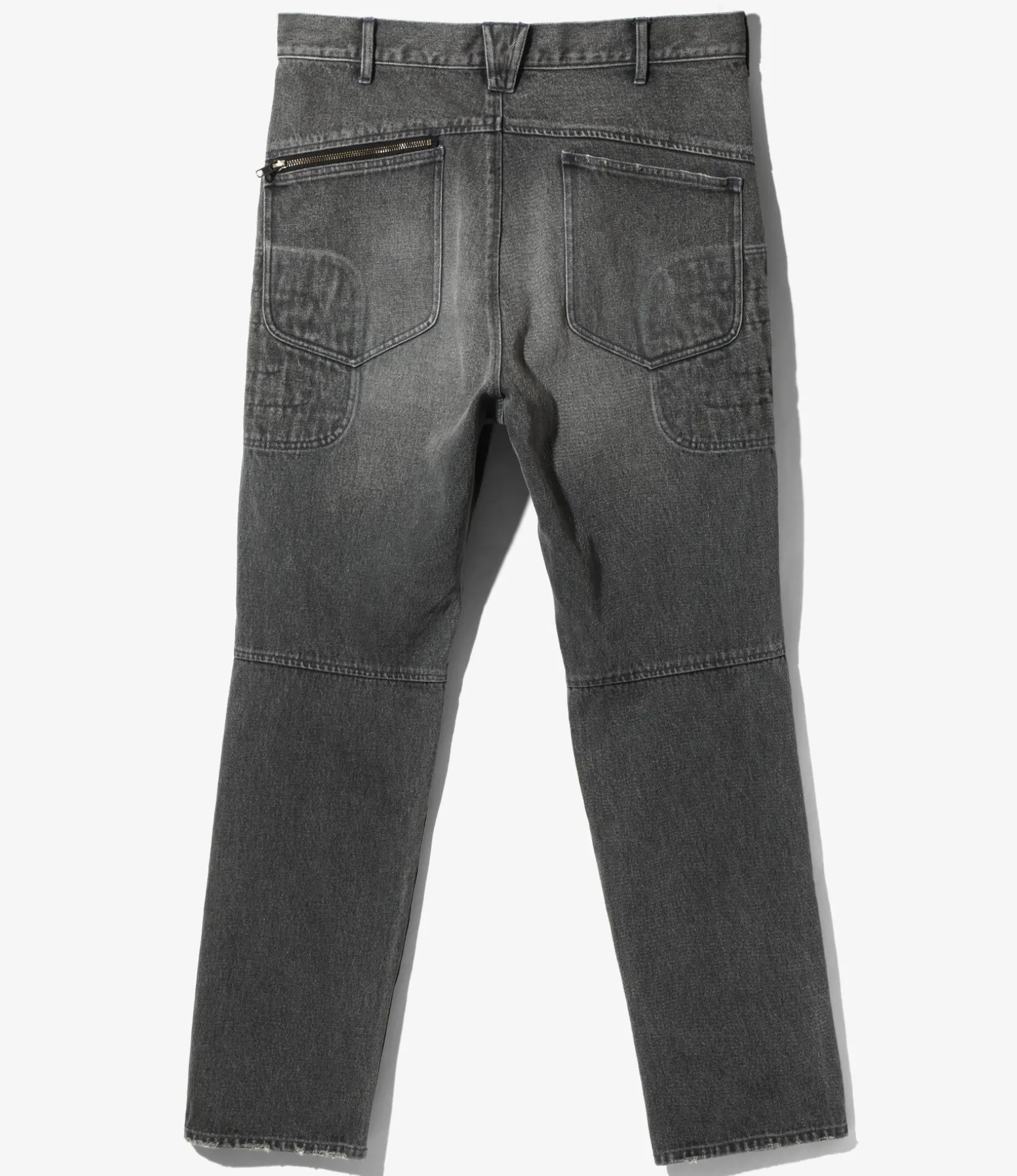 Motor Cycle Pant - Black - 13.5oz Denim, Vintage
