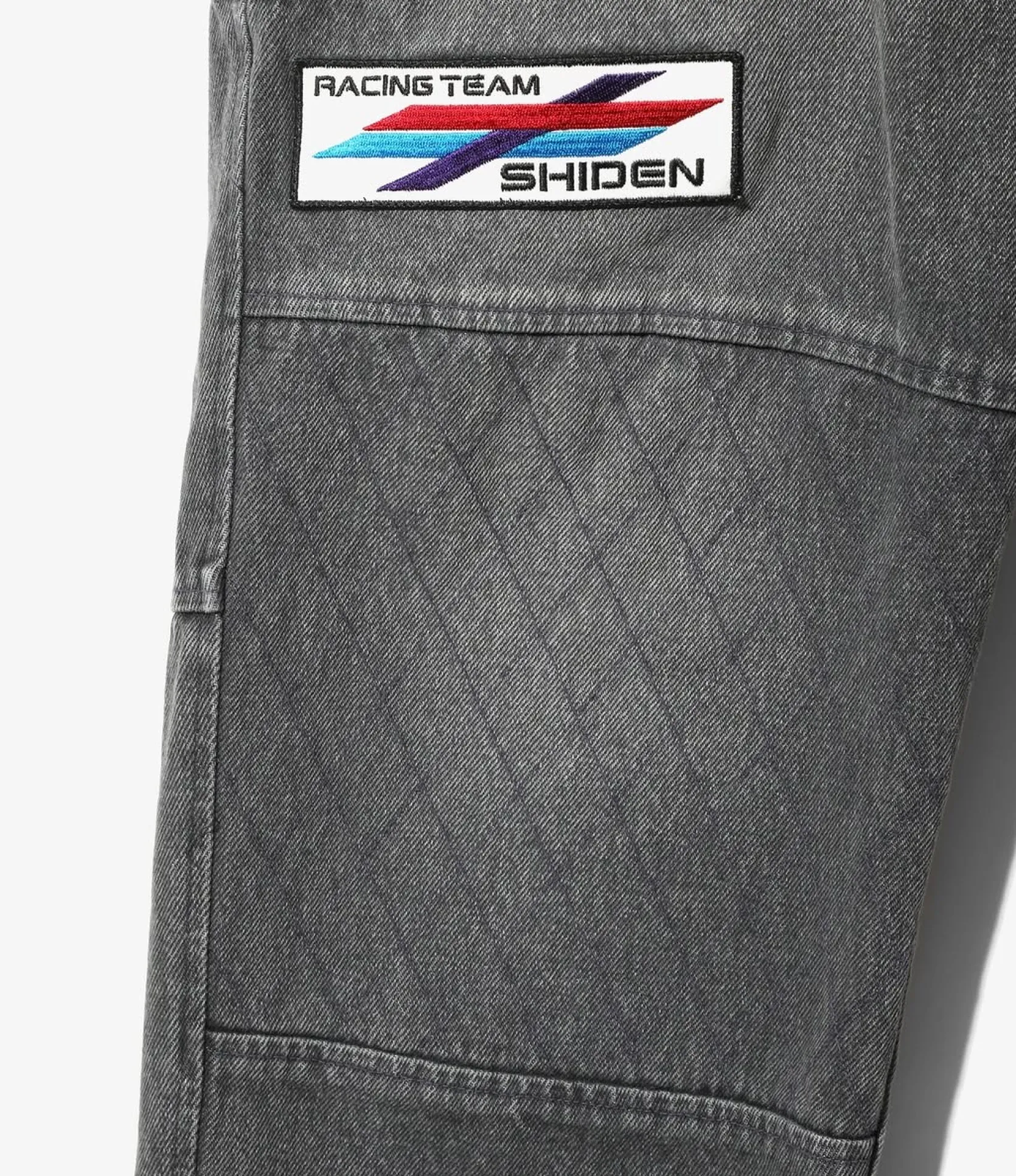 Motor Cylce Suit - Black - 13.5oz Denim, Vintage