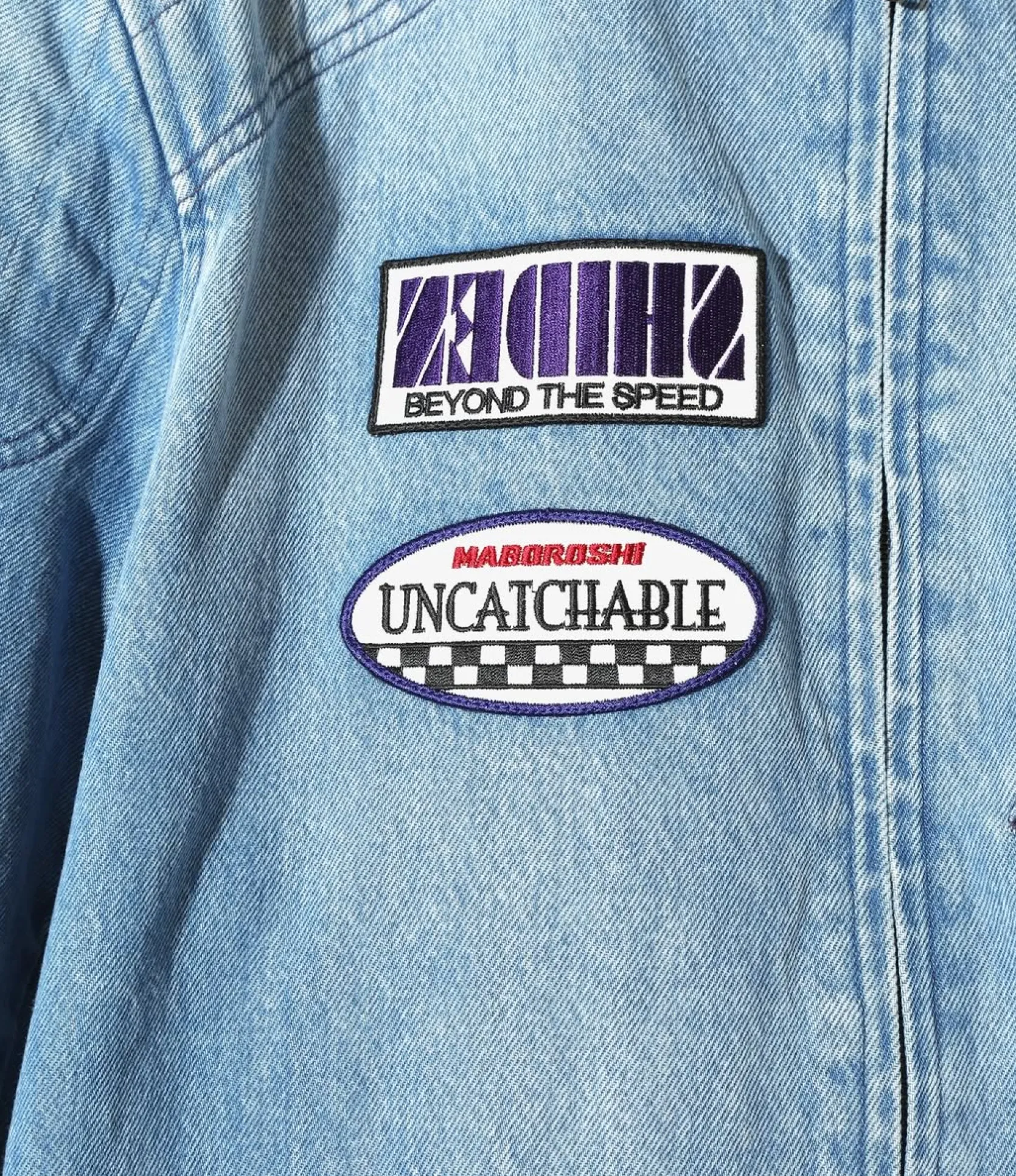 Motor Cylce Suit - Blue - 13.5oz Denim, Vintage