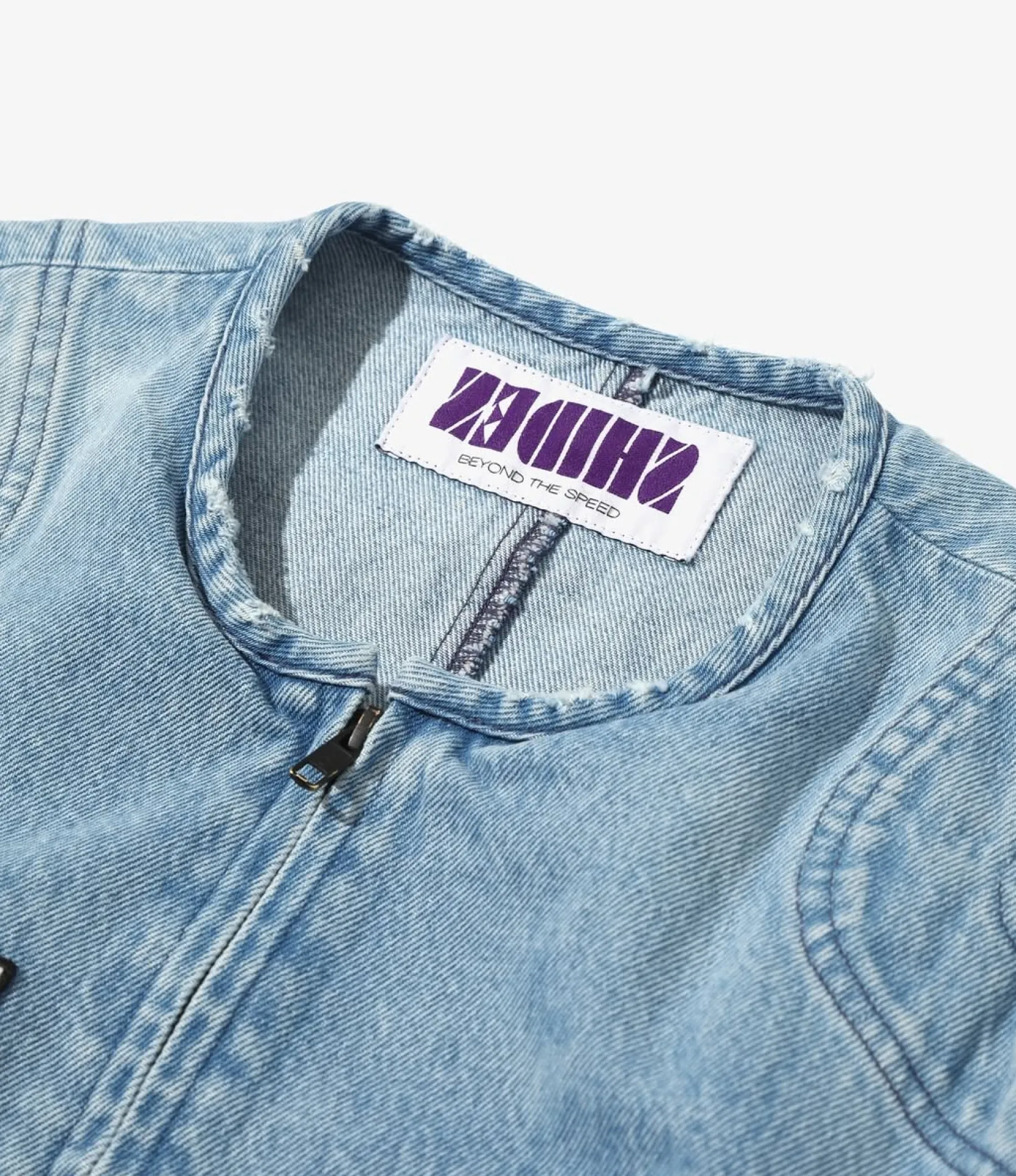 Motor Cylce Suit - Blue - 13.5oz Denim, Vintage