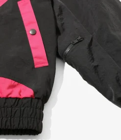 Multi Color Jacket - Black/Purple/Pink - Nylon Sateen