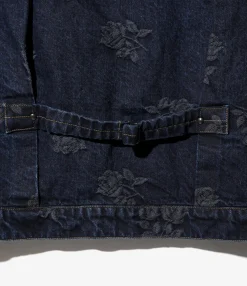 M.W. Jean Jacket - Indigo - 13oz Denim / Rose Jq.