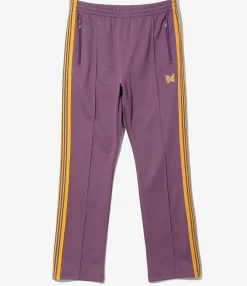 Narrow Track Pant - Purple - Poly Smooth