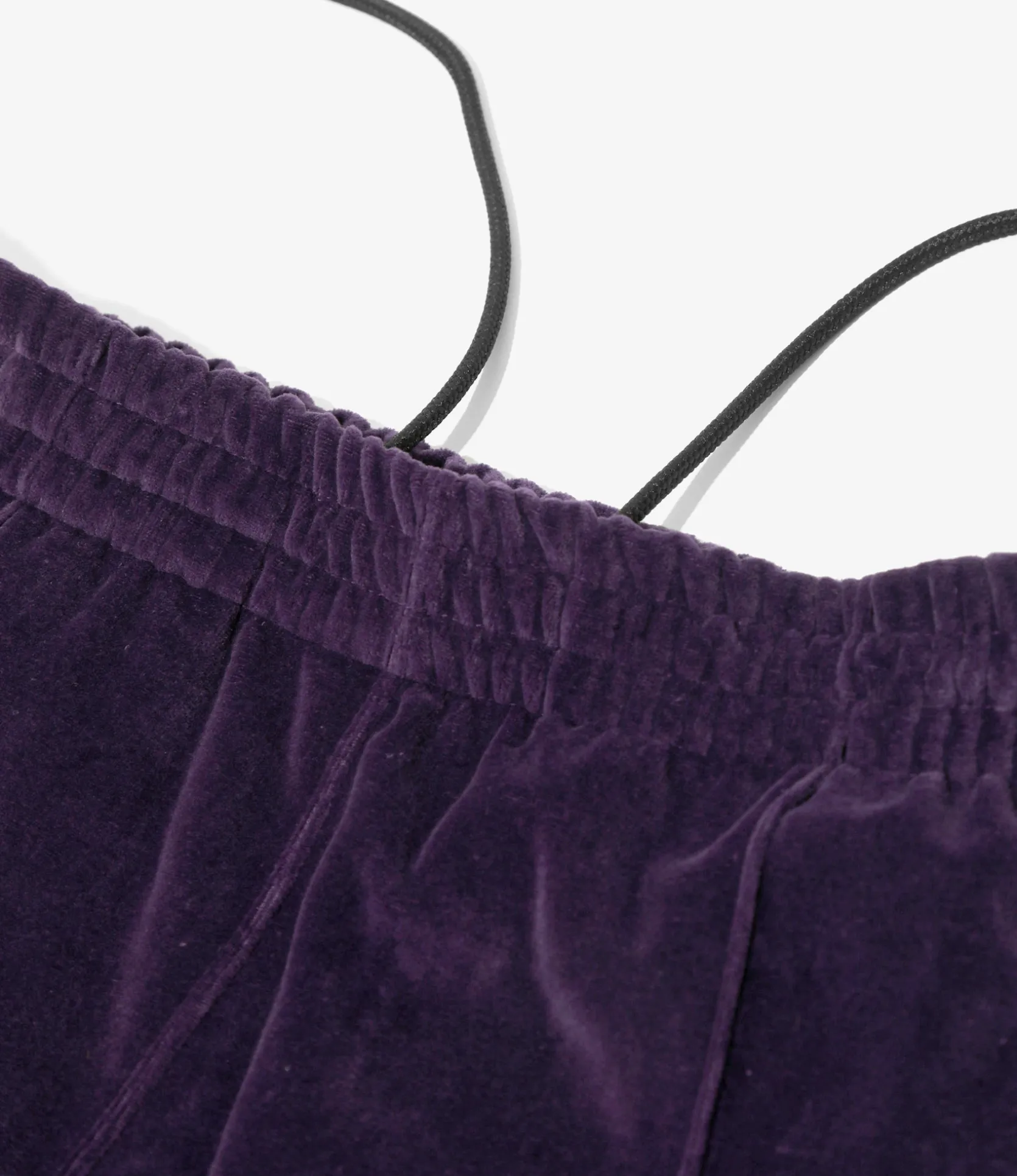 Narrow Track Pant - Purple - C/PE Velour