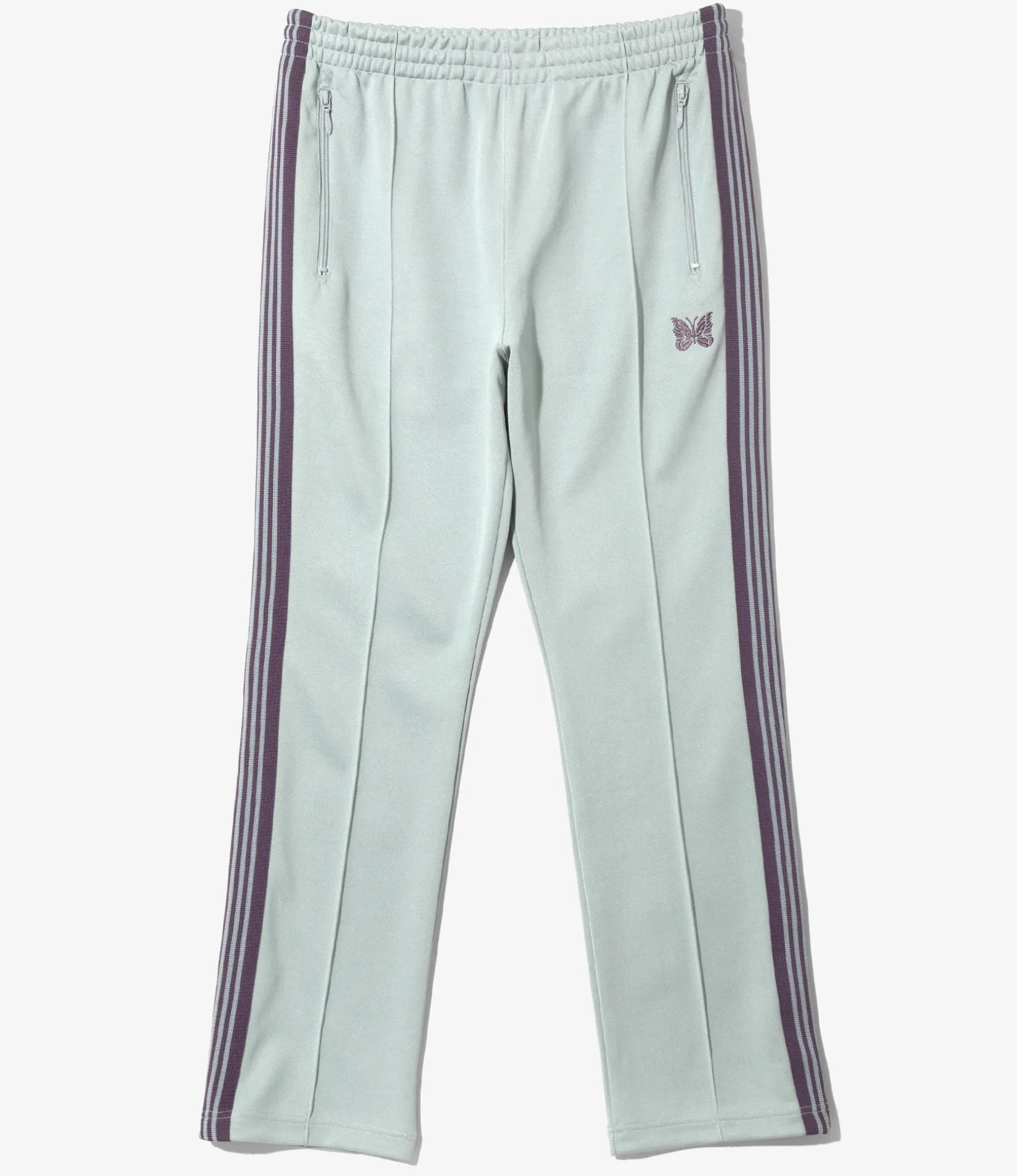 Narrow Track Pant - Sax - Poly Smooth