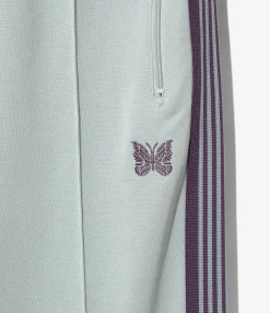 Narrow Track Pant - Sax - Poly Smooth
