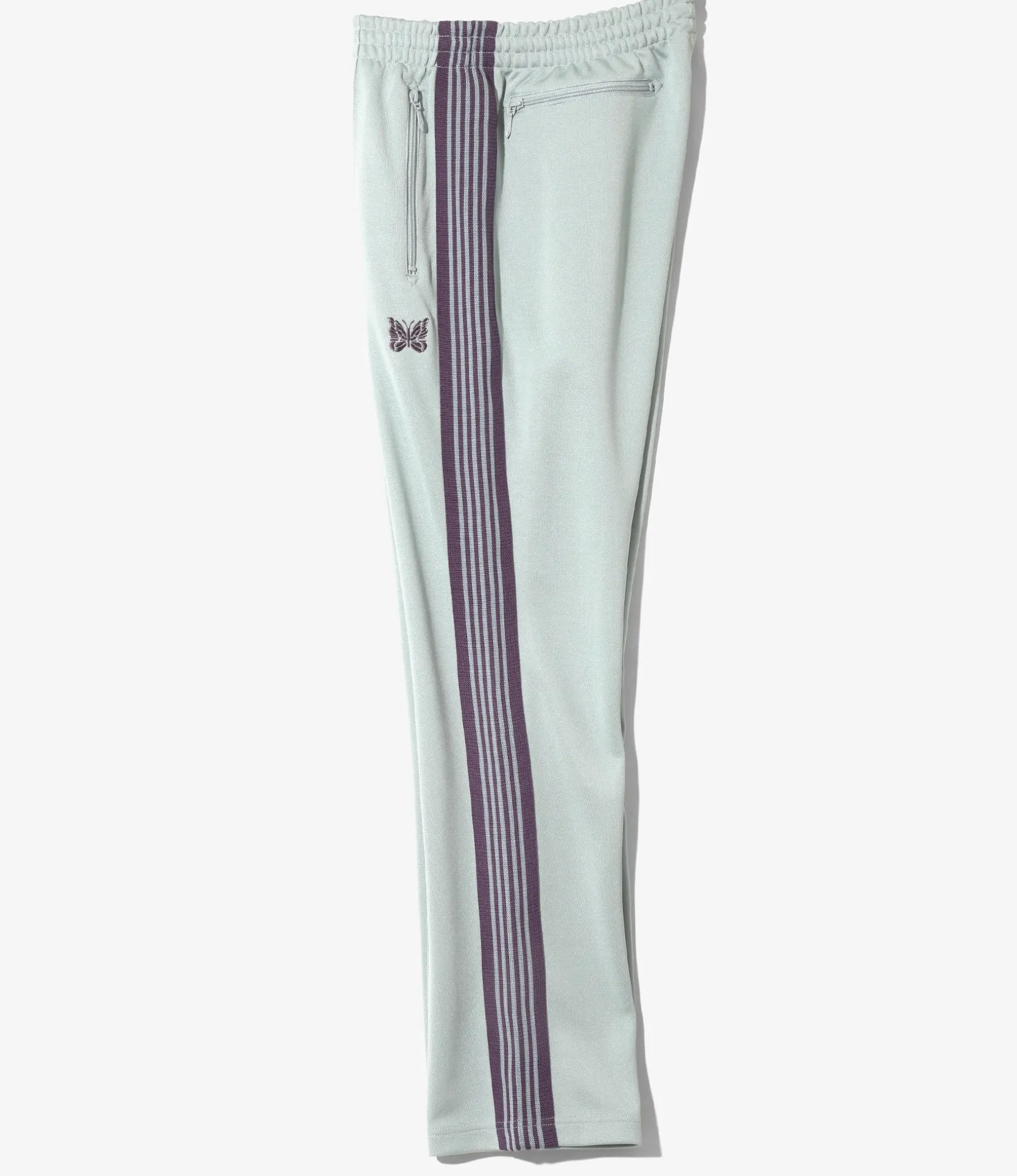 Narrow Track Pant - Sax - Poly Smooth