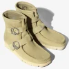 Needles x Clarks - Wallabee Strap Hi - Maple