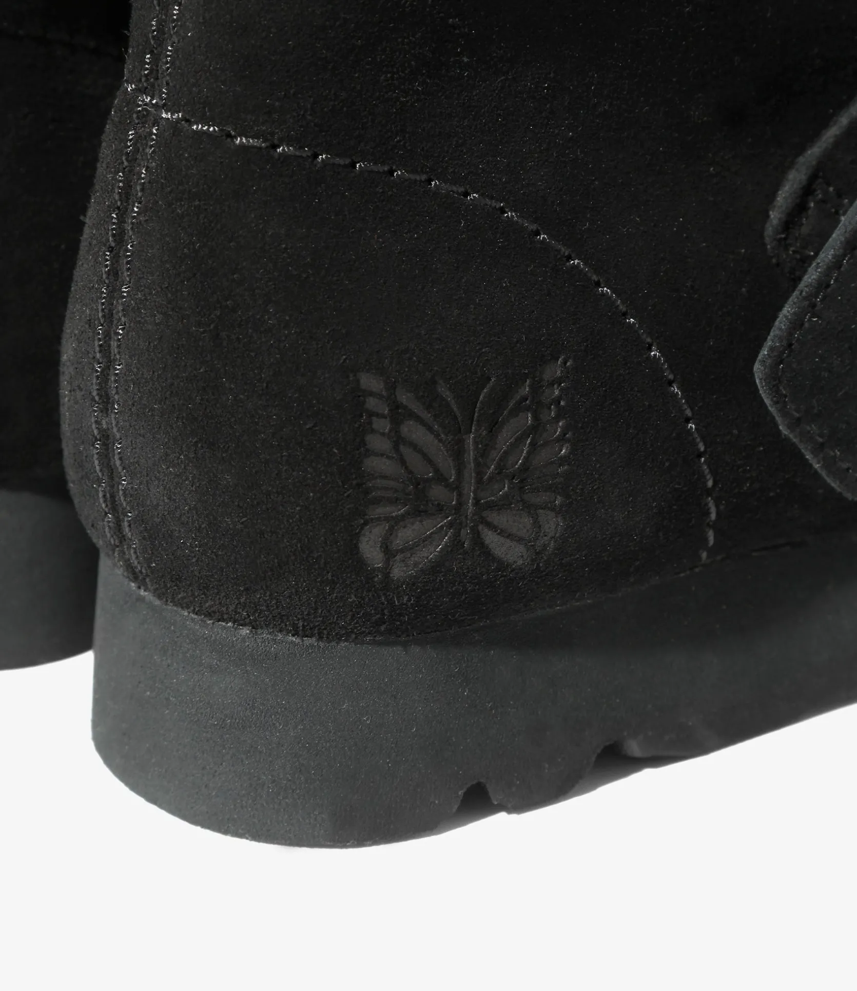 Needles x Clarks - Wallabee Strap Boots - Black