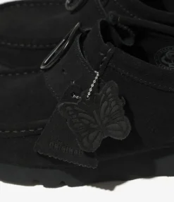 Needles x Clarks - Wallabee Strap Boots - Black