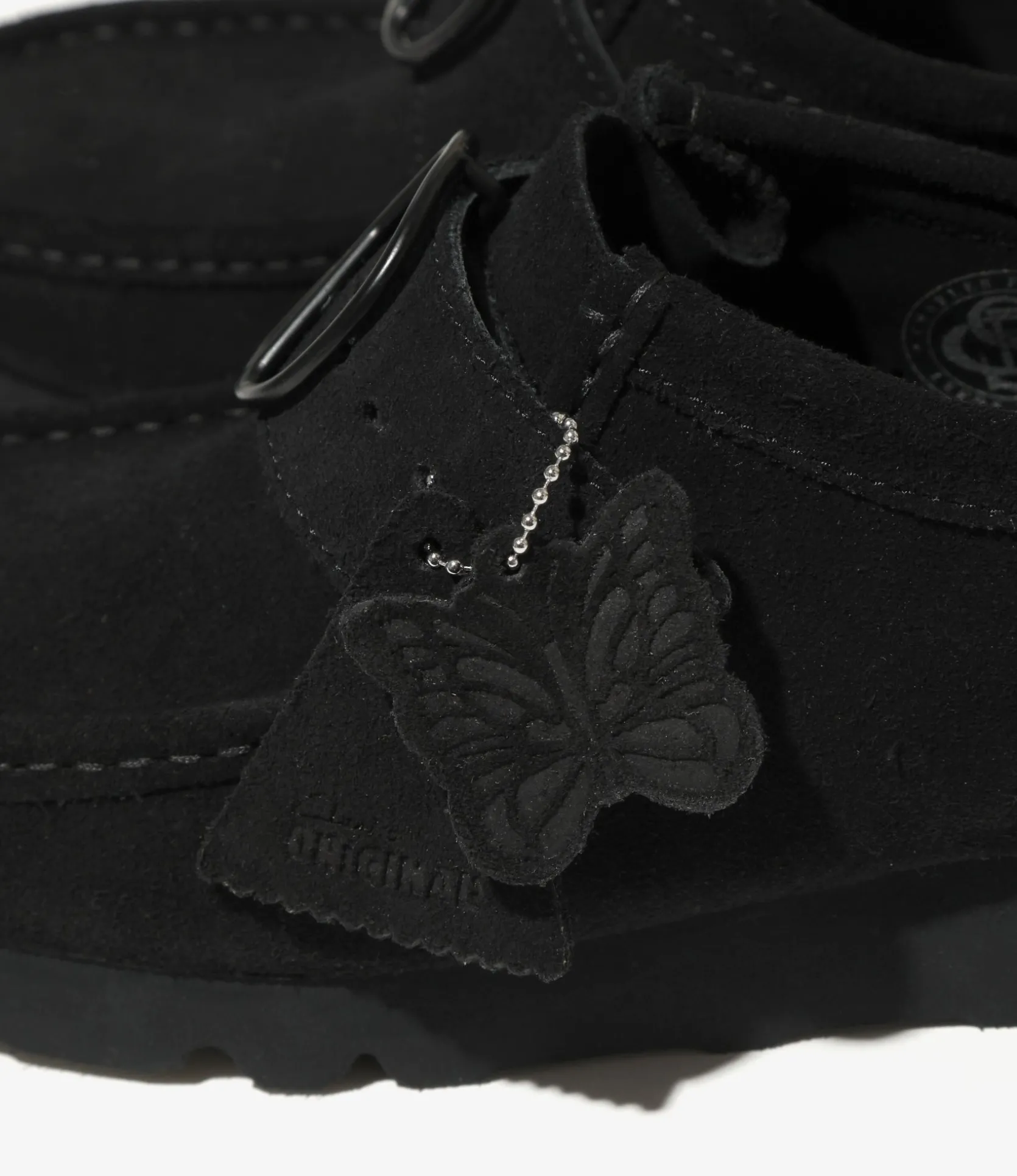 Needles x Clarks - Wallabee Strap Boots - Black