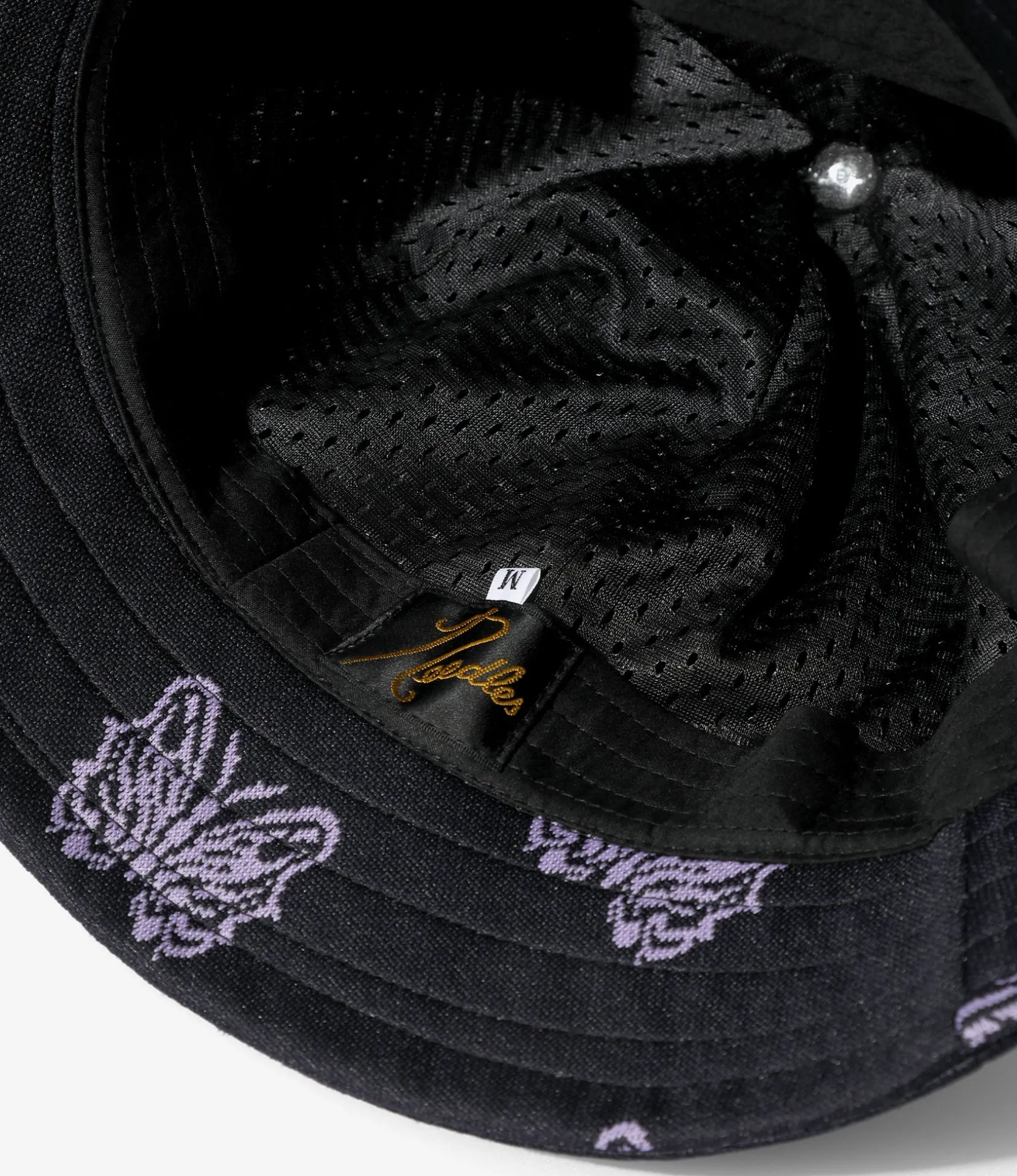 Needles x Kae Tanaka Bermuda Hat - Black - Poly Jacquard