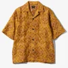 Needles x Kae Tanaka Cabana Shirt - Mustard - KT Jacquard