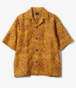 Needles x Kae Tanaka Cabana Shirt - Mustard - KT Jacquard