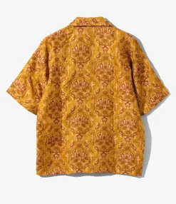 Needles x Kae Tanaka Cabana Shirt - Mustard - KT Jacquard
