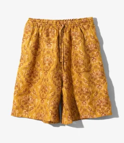 Needles x Kae Tanaka H.D. Short - Mustard - KT Jacquard