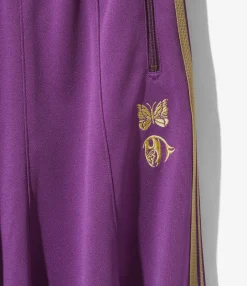 Needles x Kae Tanaka H.D. Track Pant - Purple - Poly Smooth