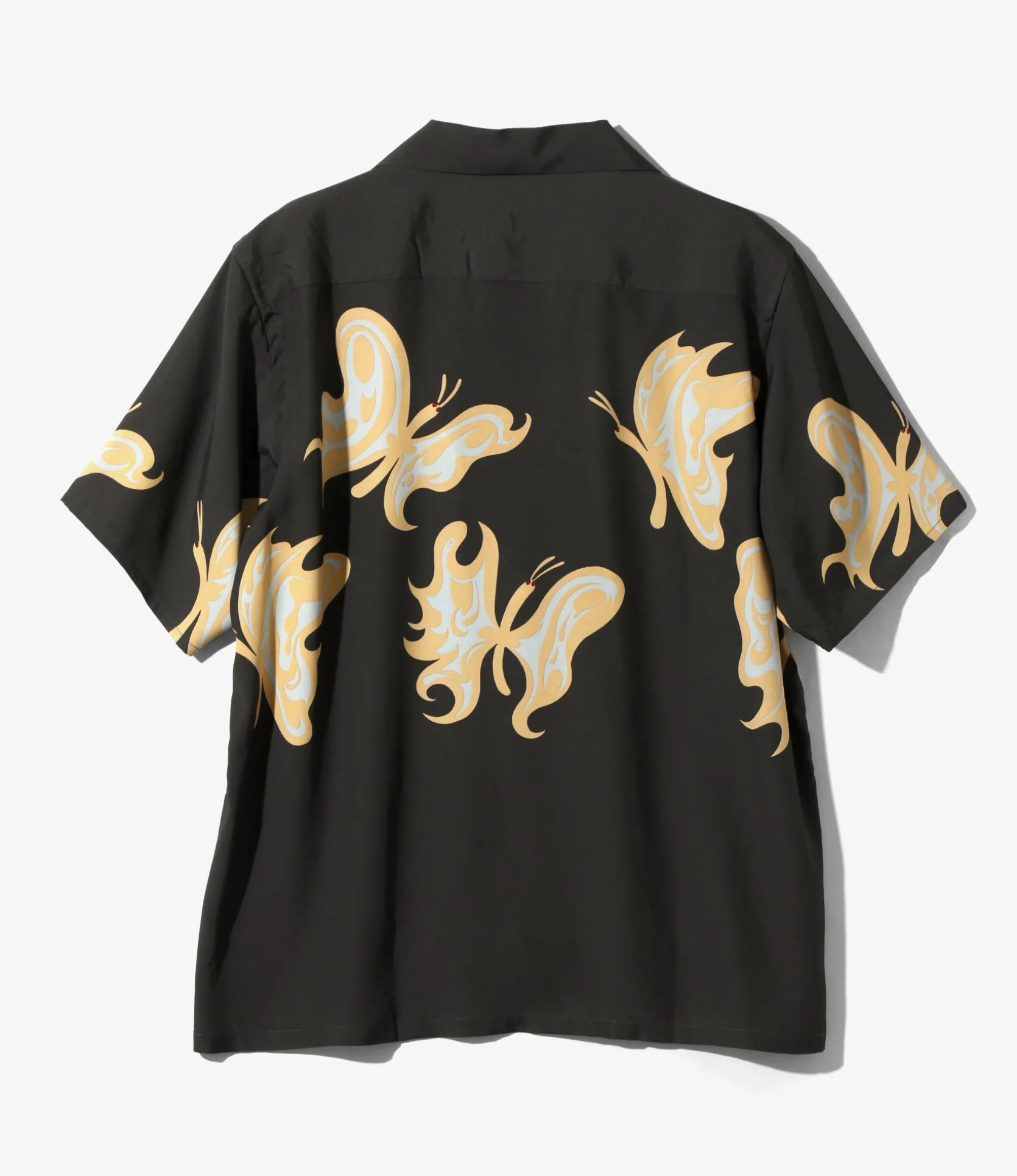 Needles x Kae Tanaka S/S One-Up Shirt - Black - KT Papillon