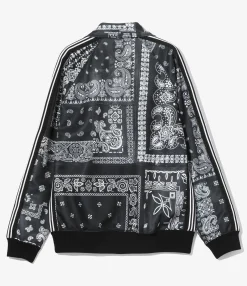 Needles x MIYAGIHEDTAKA - Track Jacket - Black - Bandana Print