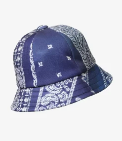 Needles x MIYAGIHIDETAKA - Bermuda Hat - Navy - Bandana Print