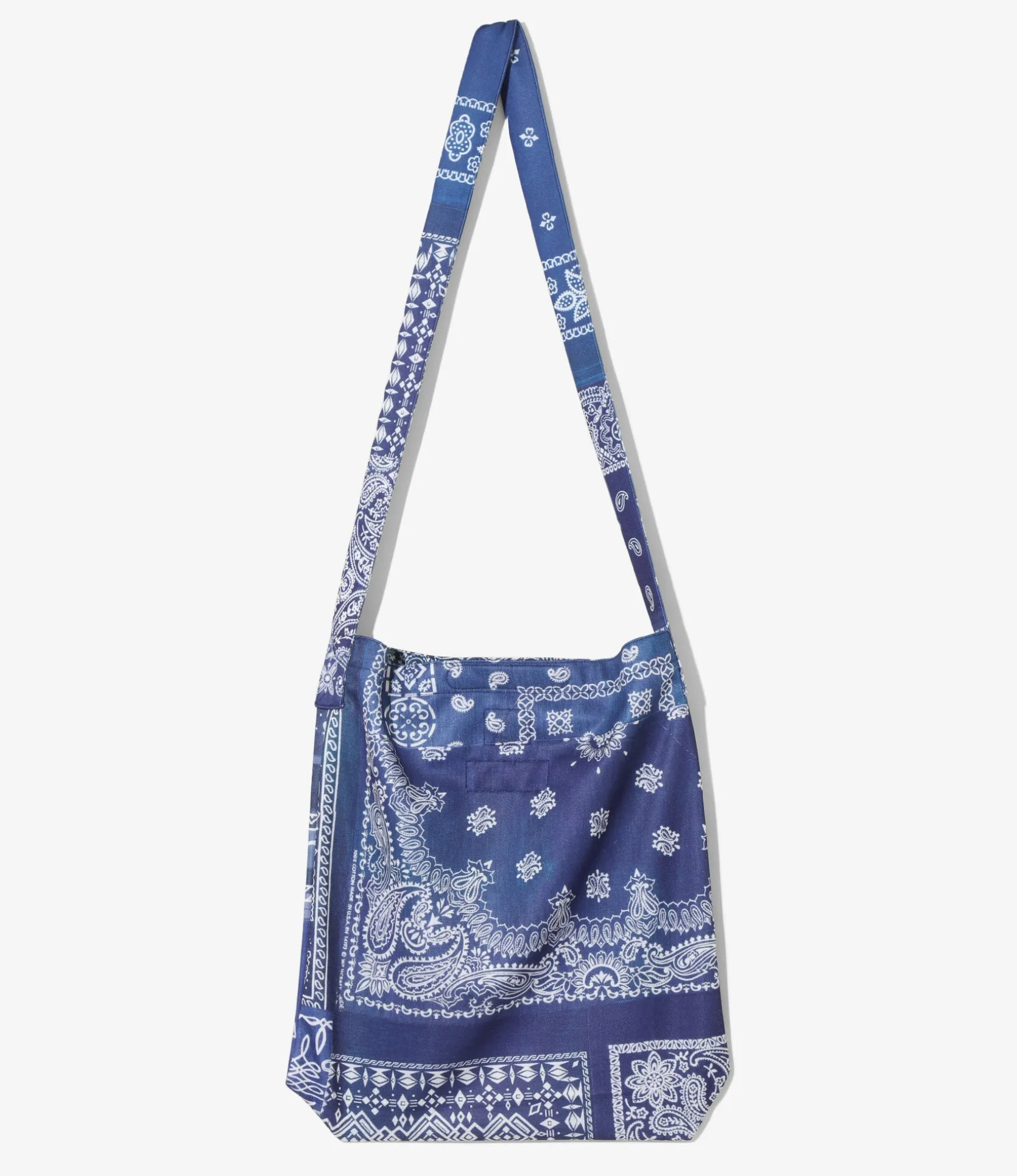 Needles x MIYAGIHIDETAKA - Book Bag - Navy - Bandana Print