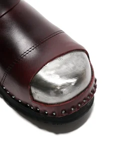 Needles x Troentorp - Safety - Smooth/Steel Toe - Bordeaux