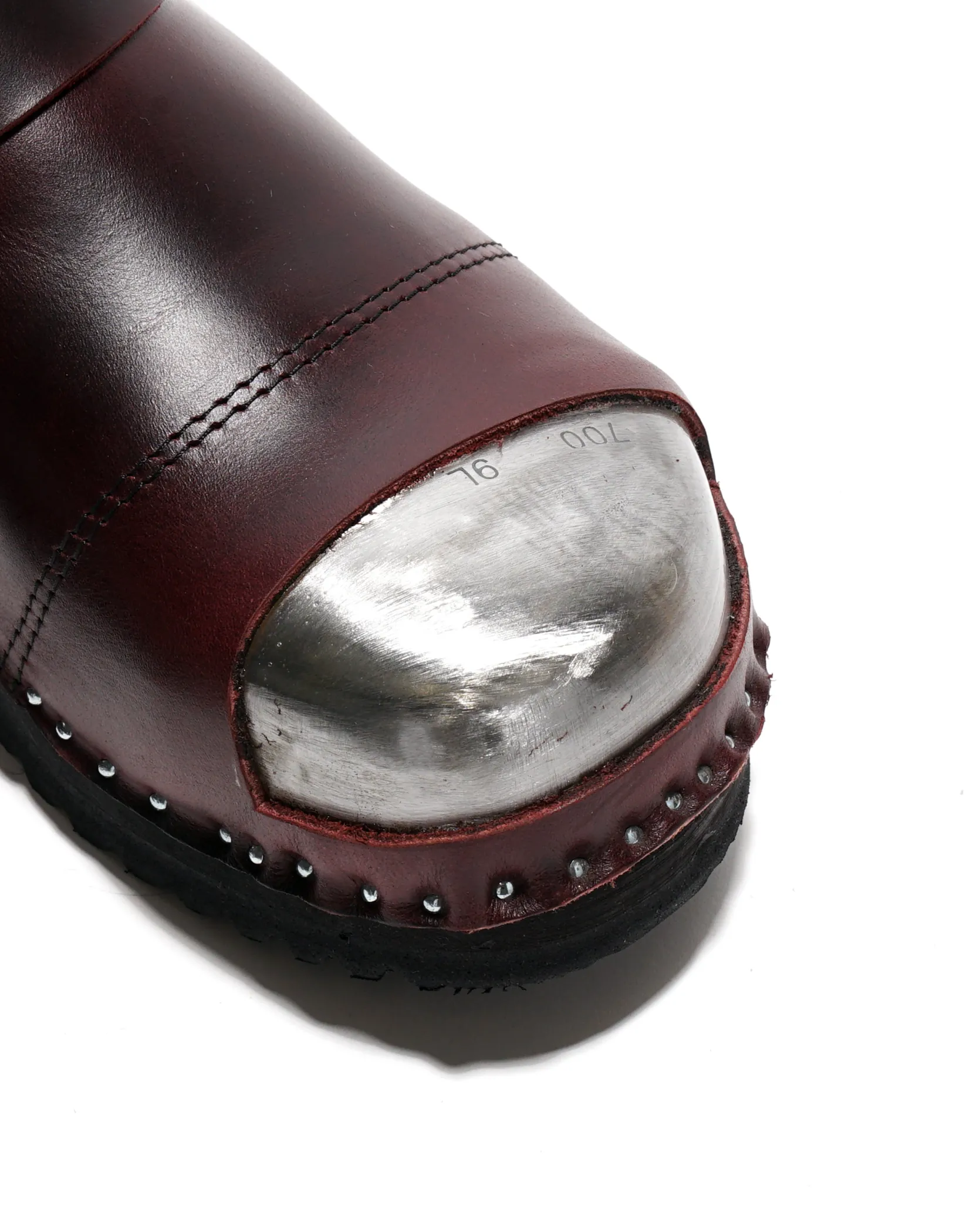 Needles x Troentorp - Safety - Smooth/Steel Toe - Bordeaux