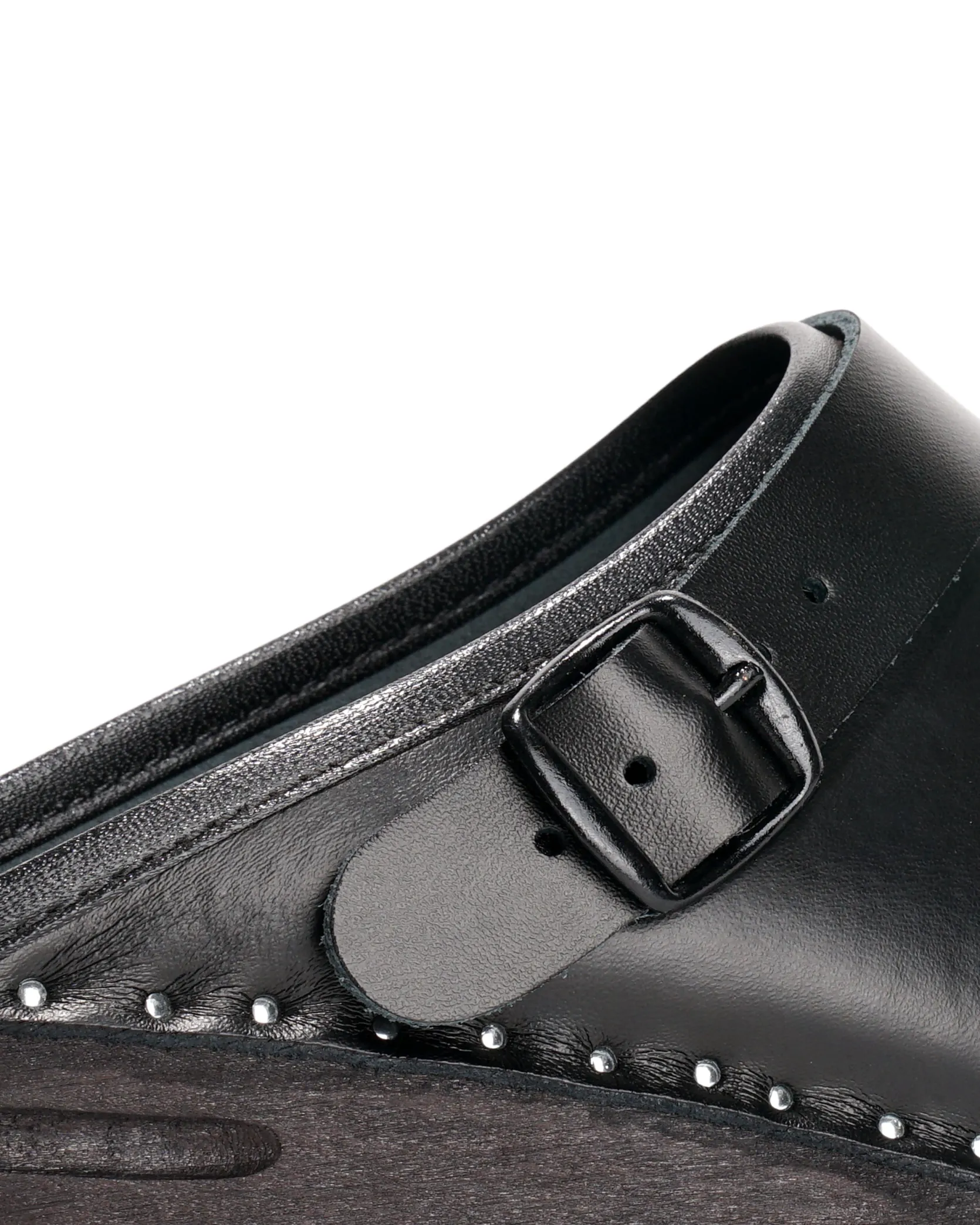 Needles x Troentorp - Safety - Smooth/Steel Toe - Black
