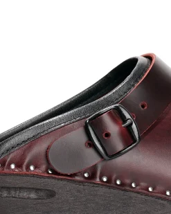 Needles x Troentorp - Safety - Smooth/Steel Toe - Bordeaux
