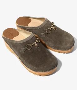 Needles x Troentorp - Swedish Clog Monet w/Bit - Acero / Rough Out